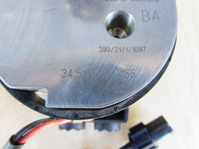 BMW ABS DSC Brake Booster Pump Compressor 34511166155 E38 E39 E52 E65 E665